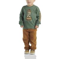 Carhartt CG8955 - Long-Sleeve T-Shirt and Canvas Pant Set - Boys