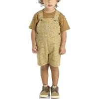 Carhartt CG8965 - Short-Sleeve T-Shirt and Canvas Print Shortall Set - Boys