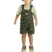 Carhartt CG8967 - Short-Sleeve T-Shirt and Canvas Camo Print Shortall Set - Boys