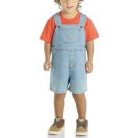 Carhartt CG8973 - Short-Sleeve T-Shirt and Denim Shortall Set - Boys