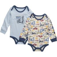 Carhartt CG8987 - Long-Sleeve Construction Bodysuit 2-Piece Set - Boys