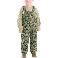 Carhartt CG8992 - Long-Sleeve T-Shirt and Camo Overall Set - Boys