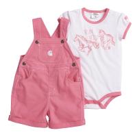 Carhartt CG9703 - Canvas Shortall Set - Girls