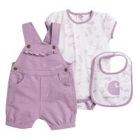 Carhartt CG9704 - 3-Piece Shortall Set - Girls