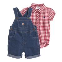 Carhartt CG9708 - Denim Shortall Set - Girls