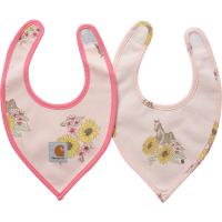 Carhartt CG9817 - Sunflower Horse Print Food Bib Set - Girls