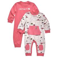 Carhartt CG9847 - Long-Sleeve Coverall 2-Piece Set - Girls