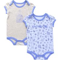 Carhartt CG9920 - Short-Sleeve Farm Print Bodysuit Set - Girls