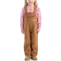 Carhartt CG9945 - Long-Sleeve T-Shirt and Canvas Overall Set - Girls