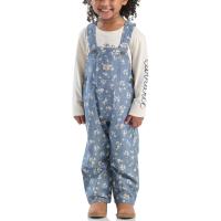 Carhartt CG9949 - Long-Sleeve T-Shirt and Printed Overall Set - Girls