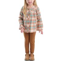 Carhartt CG9954 - Long-Sleeve Flannel Top and Legging Set - Girls