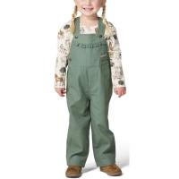 Carhartt CG9988 - Long-Sleeve Horse Print T-Shirt and Canvas Overall Set - Girls
