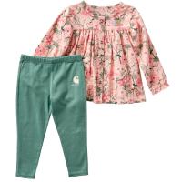 Carhartt CG9996 - Long-Sleeve Flannel Top and Legging Set - Girls