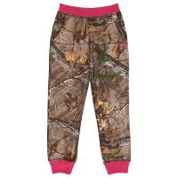 Carhartt CK9409 - Camo Fleece Jogger - Girls