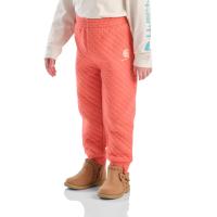 Carhartt CK9490 - Quilted Logo Sweatpant - Girls
