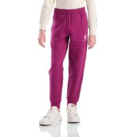 Carhartt CK9493 - Quilted Jersey Logo Sweatpant - Girls
