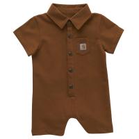 Carhartt CM5406 - Short-Sleeve French Terry Snap-Front Romper