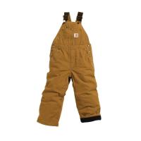 Carhartt CM8620 - Washed Duck Lined Bib Overall - Boys
