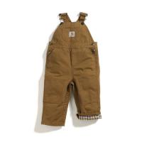 Carhartt CM8623 - Washed Duck Flannel Lined Bib Overall - Boys