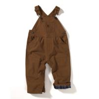 Carhartt CM8630 - Washed Duck Bib Overall - Flannel Lined - Boys
