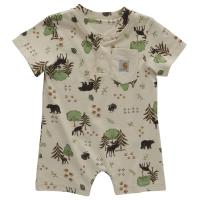 Carhartt CM8761 - Short-Sleeve Outdoor Print Romper - Boys