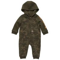 Carhartt CM8763 - Long-Sleeve Zip Front Hooded Camo Coverall - Boys