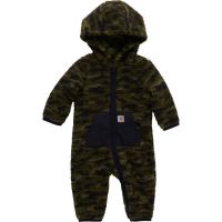 Carhartt CM8767 - Long-Sleeve Zip-Front Printed Sherpa Coverall - Boys