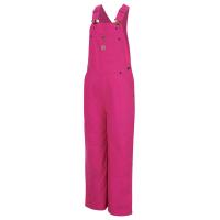 Carhartt CM9650 - Pink Bib Overall Quilt Lined - Girls