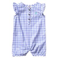 Carhartt CM9678 - Woven Plaid Romper - Girls