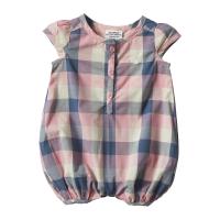 Carhartt CM9689 - Woven Plaid Romper - Girls