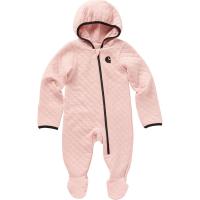 Carhartt CM9724 - Long-Sleeve Quilted Footed Coverall - Girls