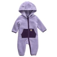 Carhartt CM9736 - Long-Sleeve Sherpa Zip-Front Hooded Coverall - Girls