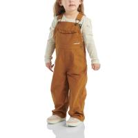 Carhartt CM9757 - Canvas Ruffle Front Overall - Girls