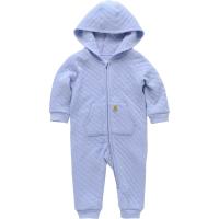 Carhartt CM9758 - Long-Sleeve Quilted Jersey Zip Front Hooded Coverall - Girls