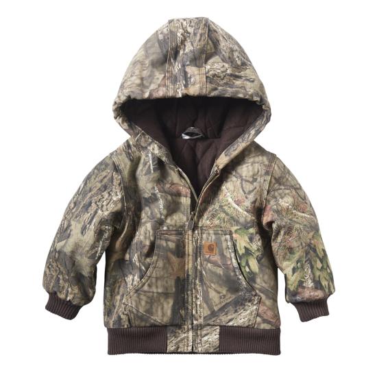 Carhartt - Camo Active Jacket Flannel Quilt Boys | Dungarees