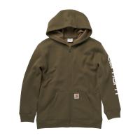 Carhartt CP8550 - Long Sleeve Full-Zip Sleeve Graphic Sweatshirt - Boys