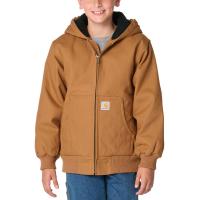 Carhartt CP8596 - Canvas Insulated Hooded Active Jac - Boys