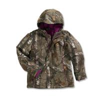 Carhartt CP9478 - Camo Boone Jacket Quilt Taffeta Lined - Girls