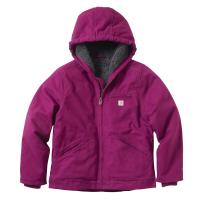 Carhartt CP9547 - Canvas Insulated Hooded Jacket - Girls