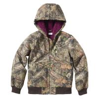 Carhartt CP9552 - Camo Active Jacket Flannel Quilt Lined - Girls