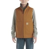 Carhartt CR8110 - Canvas Sherpa Lined Vest - Boys