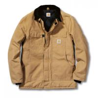 Carhartt EC026 - Sandstone Tailored Fit Coat - Quilt Lined