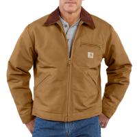 Carhartt EJ001 - Tailored Fit Duck Detroit Jacket - Blanket Lined