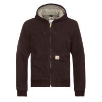 Carhartt EJ004 - Sandstone Tailored Fit Active Jacket - Sherpa Lined