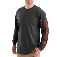 Carhartt EK231 - Long Sleeve Relaxed Fit Logo T-Shirt