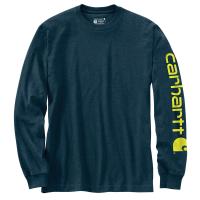 Carhartt EK231 - Long Sleeve Relaxed Fit Logo T-Shirt