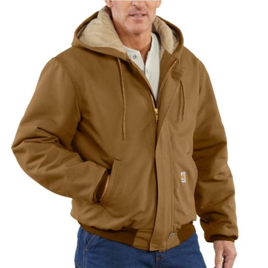 Carhartt FRJ184 - Flame-Resistant Duck Active Jacket - Quilt Lined 