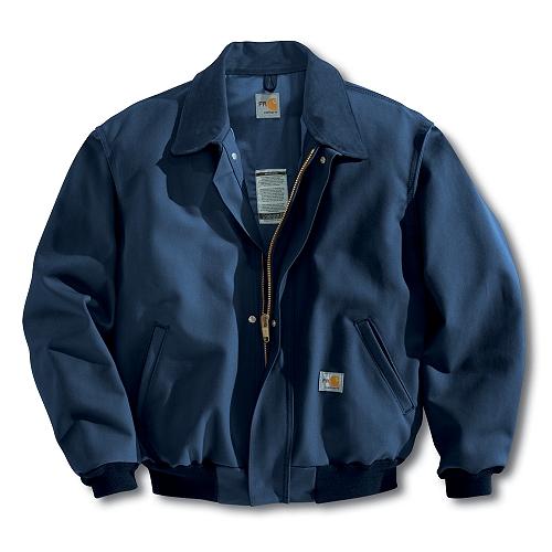 Dark Navy Carhartt FRJ198 Front View