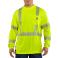 Bright Lime Carhartt FRK003 Front View Thumbnail