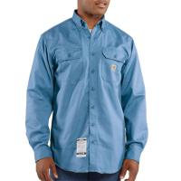 Carhartt FRS160 - Flame-Resistant Long Sleeve Twill Pocket Shirt 